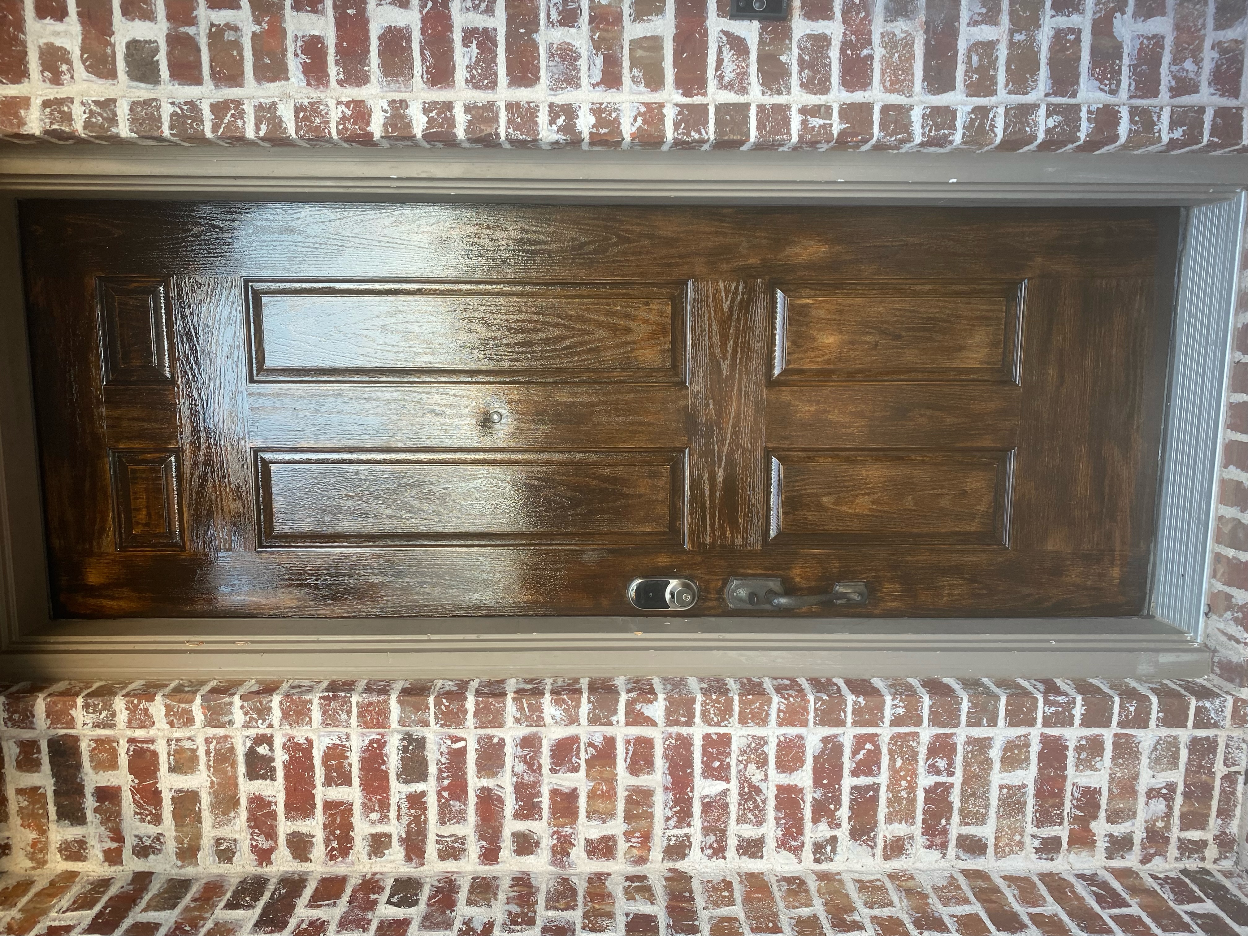 Picture of stained door